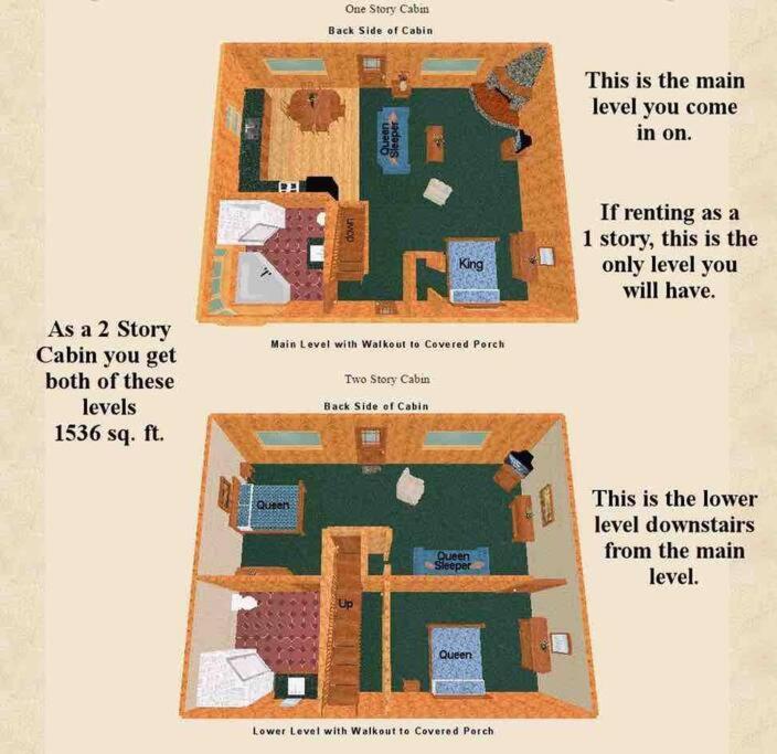 Villa Secluded Cabin In The Woods! 1 Story à Eureka Springs Extérieur photo